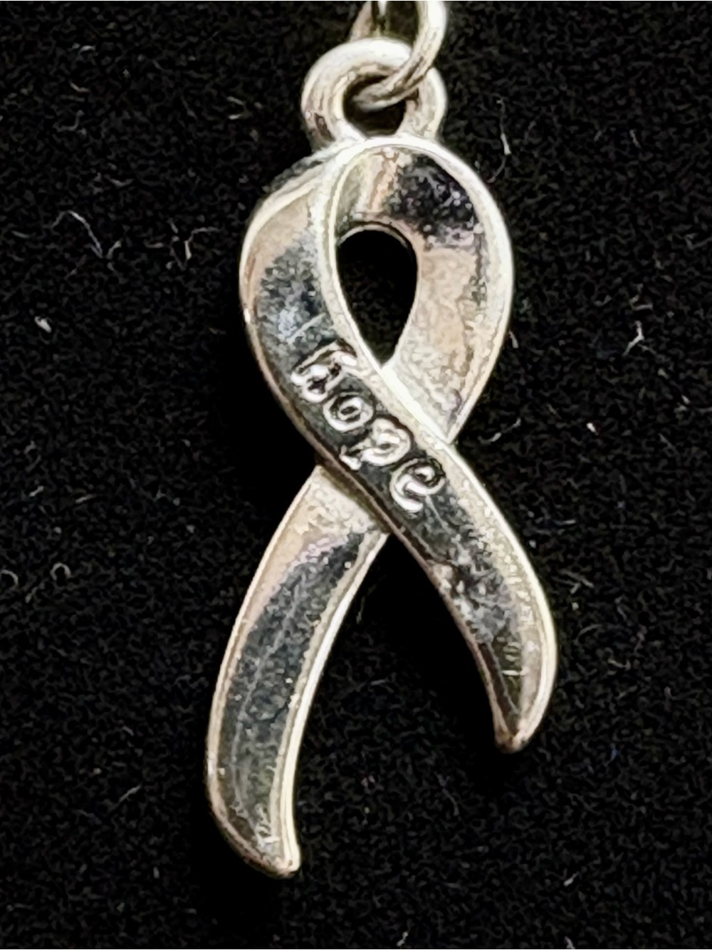 6 for$20❤️ bundle item “HOPE” Silver Ribbon Awareness Pendant
